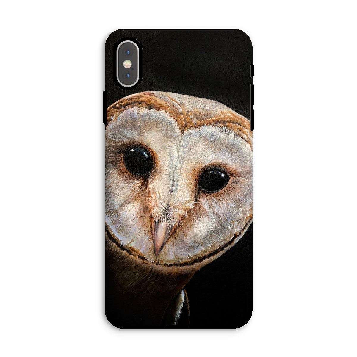 Look Whoooo- Barn owl Tough Phone Case