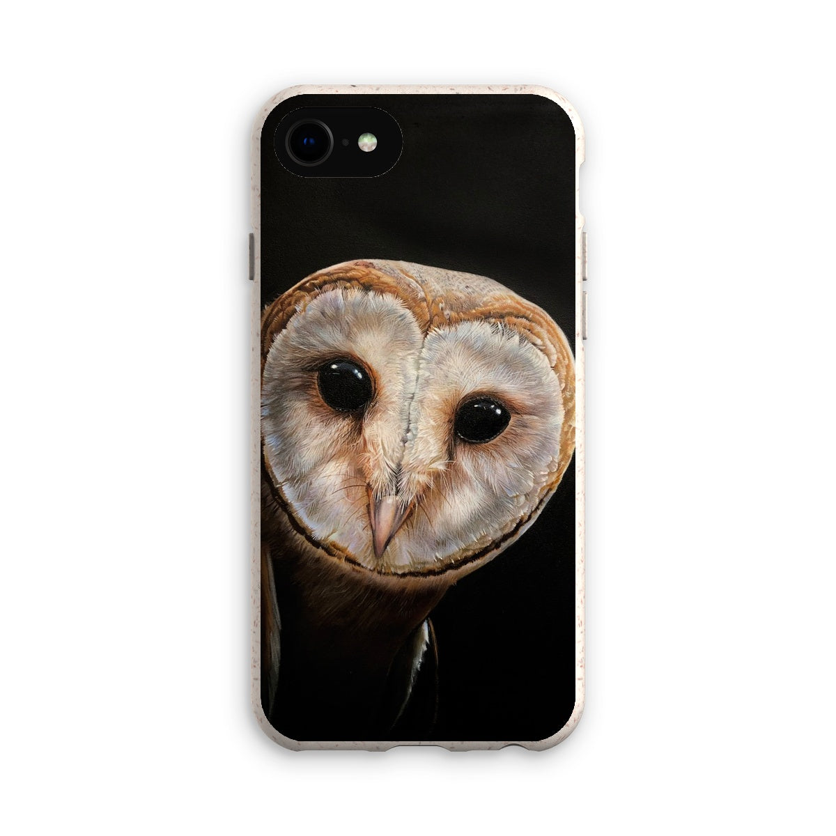 Look Whoooo- Barn owl Eco Phone Case