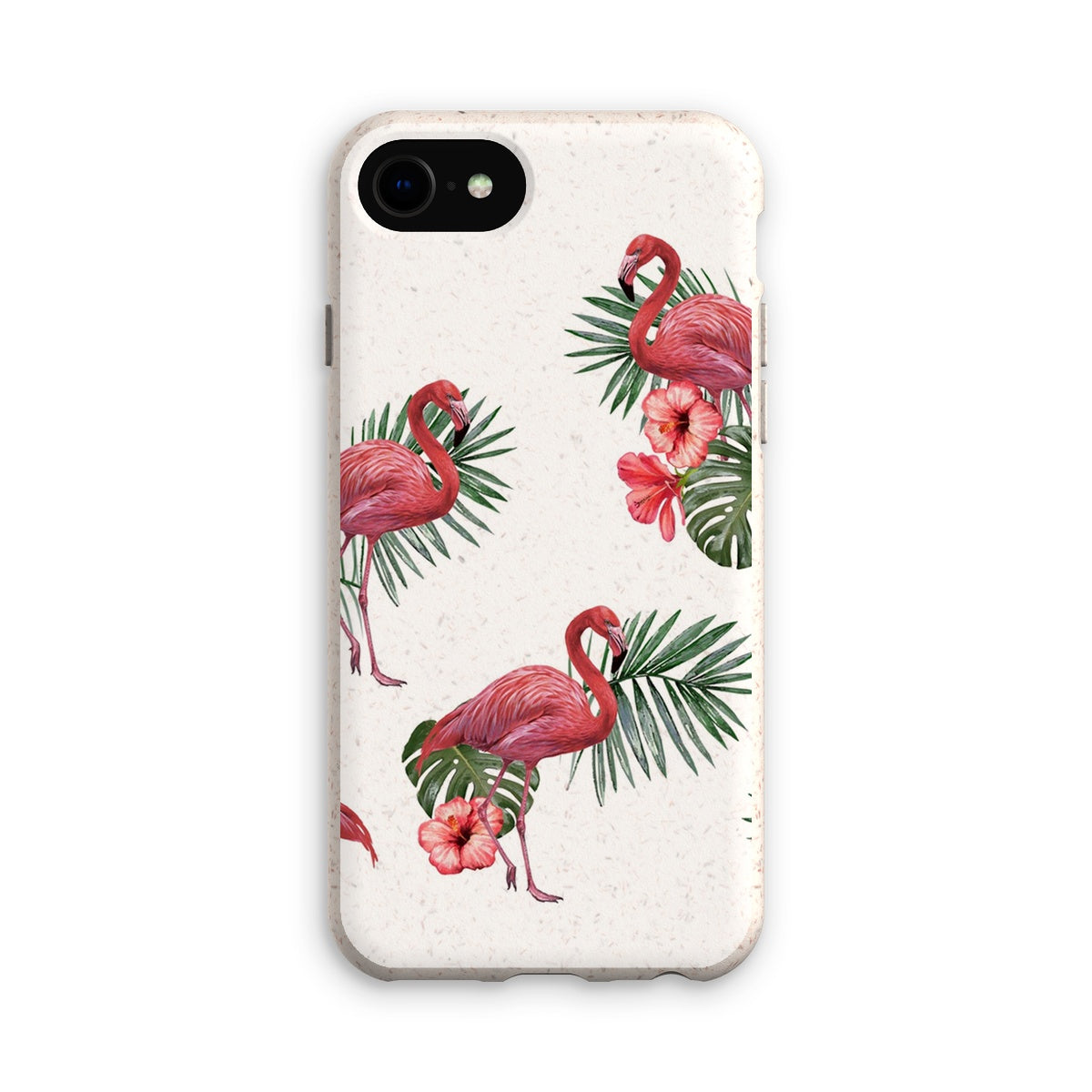 Flamingo dance Eco Phone Case