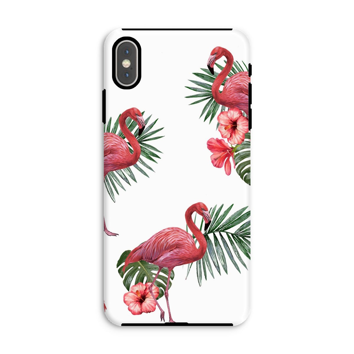 Flamingo dance Tough Phone Case