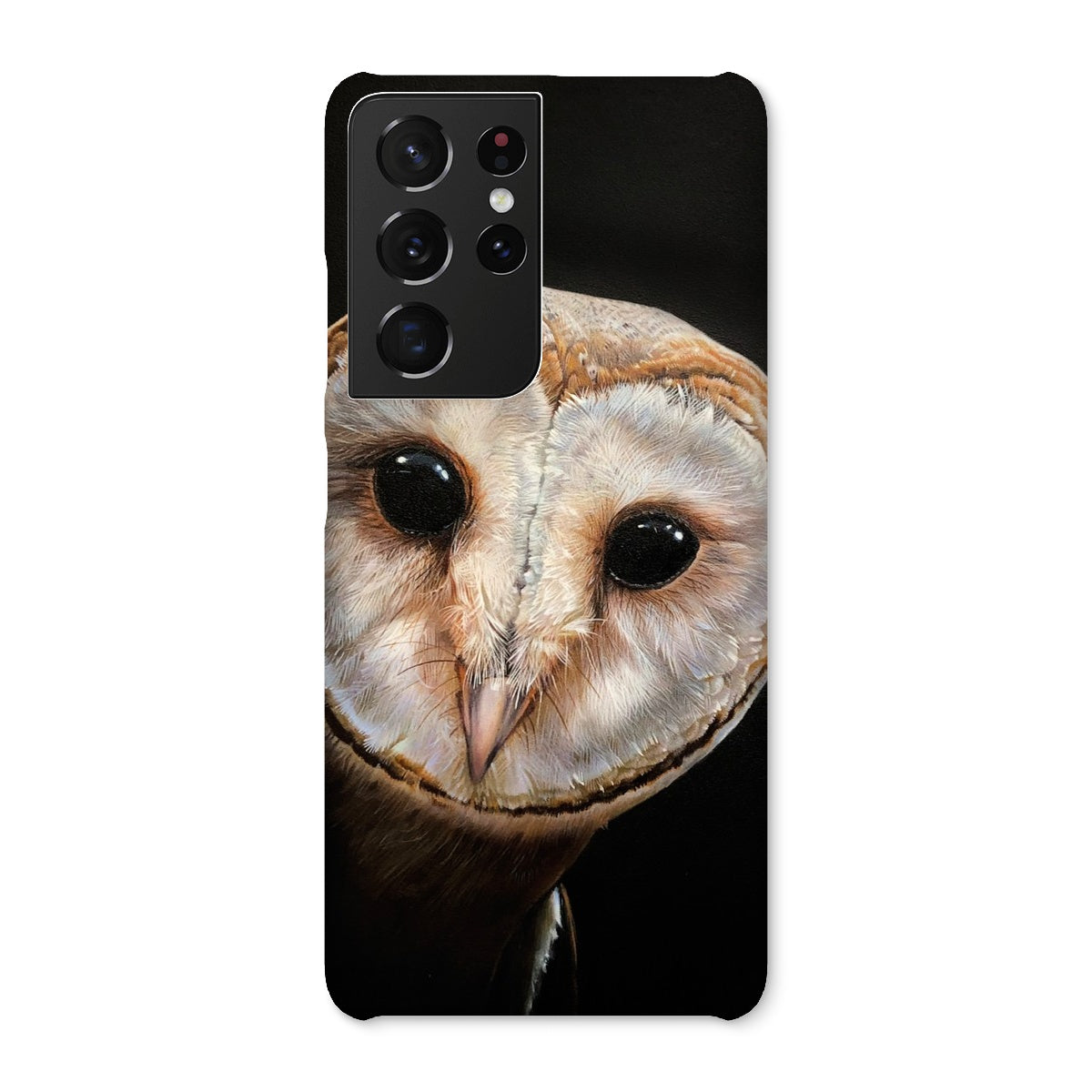 Look Whoooo- Barn owl Snap Phone Case