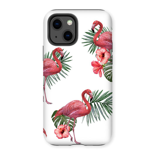 Flamingo dance Tough Phone Case