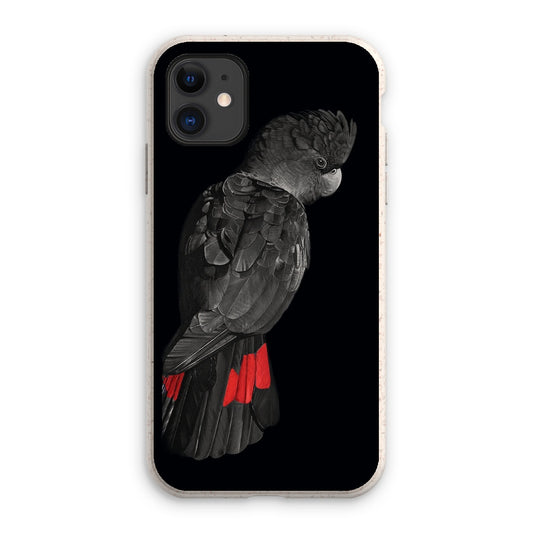 Red Tailed Black Cockatoo Eco Phone Case