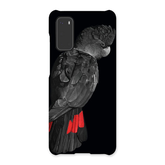 Red Tailed Black Cockatoo Snap Phone Case