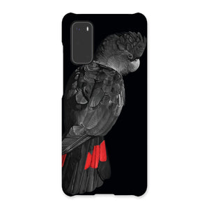 Open image in slideshow, Red Tailed Black Cockatoo Snap Phone Case
