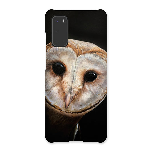 Look Whoooo- Barn owl Snap Phone Case