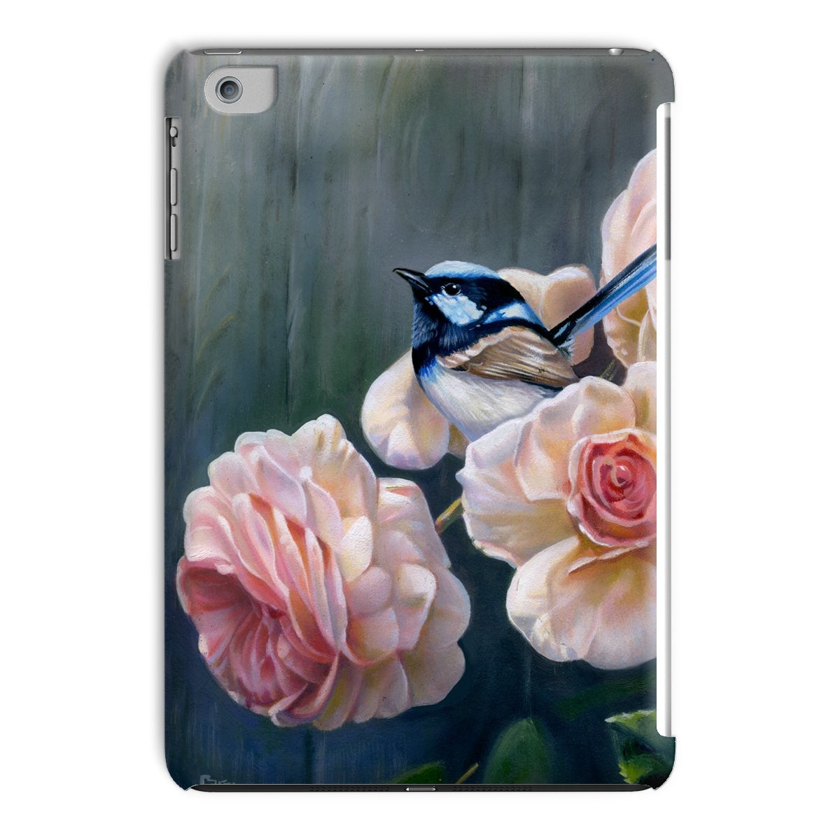 Wren and cottage rose iPad and Tablet Cases