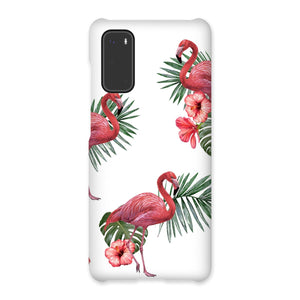 Open image in slideshow, Flamingo dance Snap Phone Case
