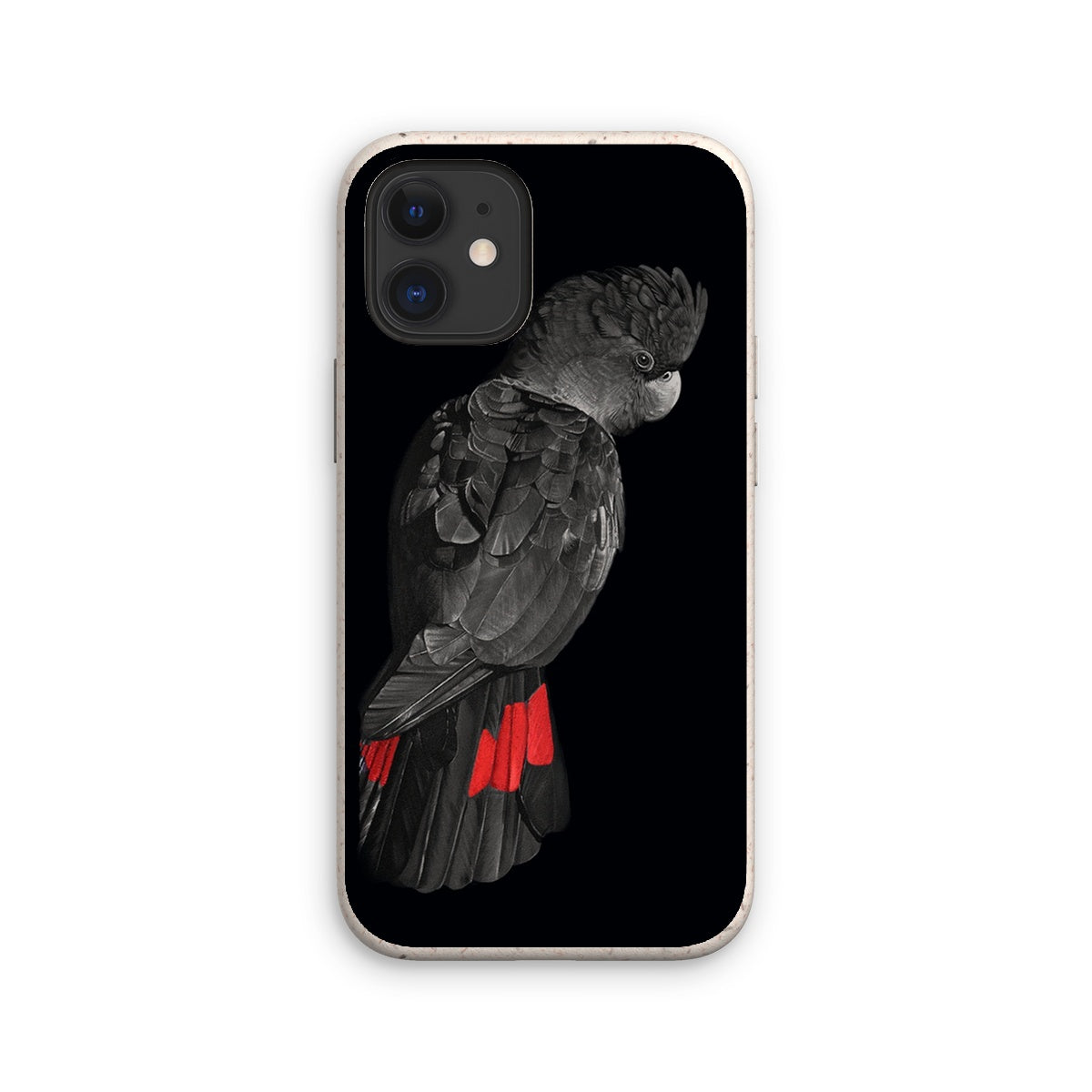 Red Tailed Black Cockatoo Eco Phone Case