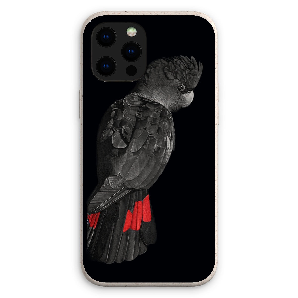 Red Tailed Black Cockatoo Eco Phone Case