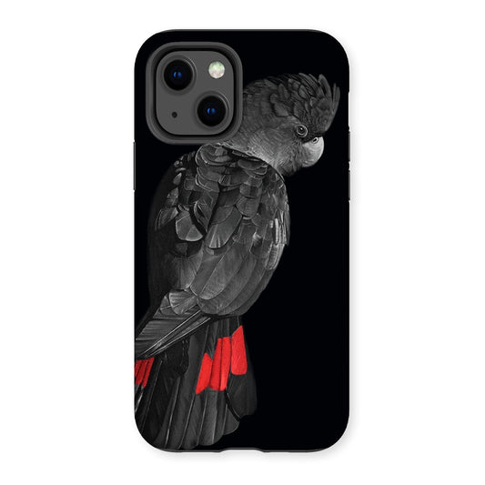 Red Tailed Black Cockatoo Tough Phone Case