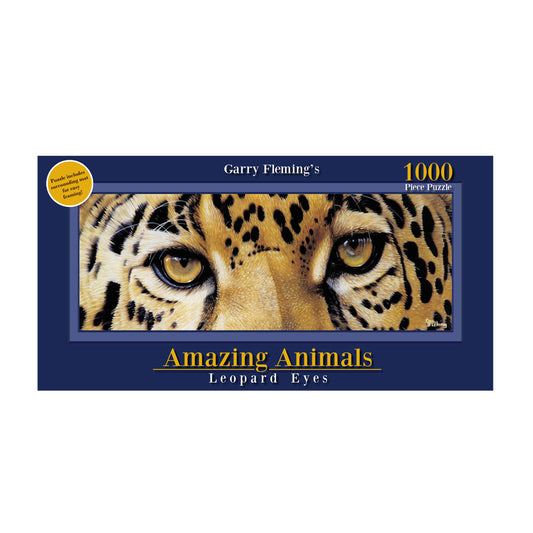 Leopard Eyes (1000 Piece Puzzle)