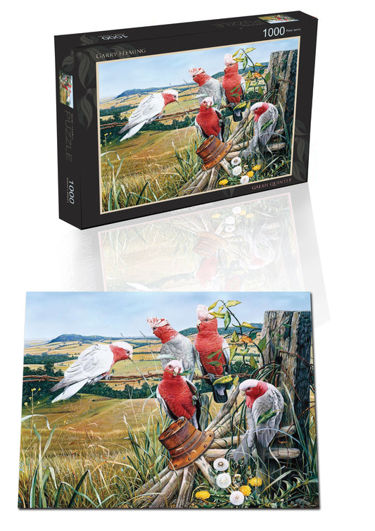 Galah Quintet (1000 Piece Puzzle)