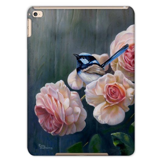 Wren and cottage rose iPad and Tablet Cases