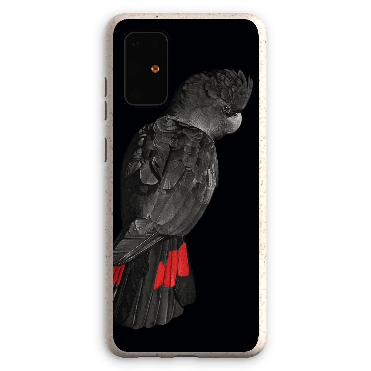 Red Tailed Black Cockatoo Eco Phone Case