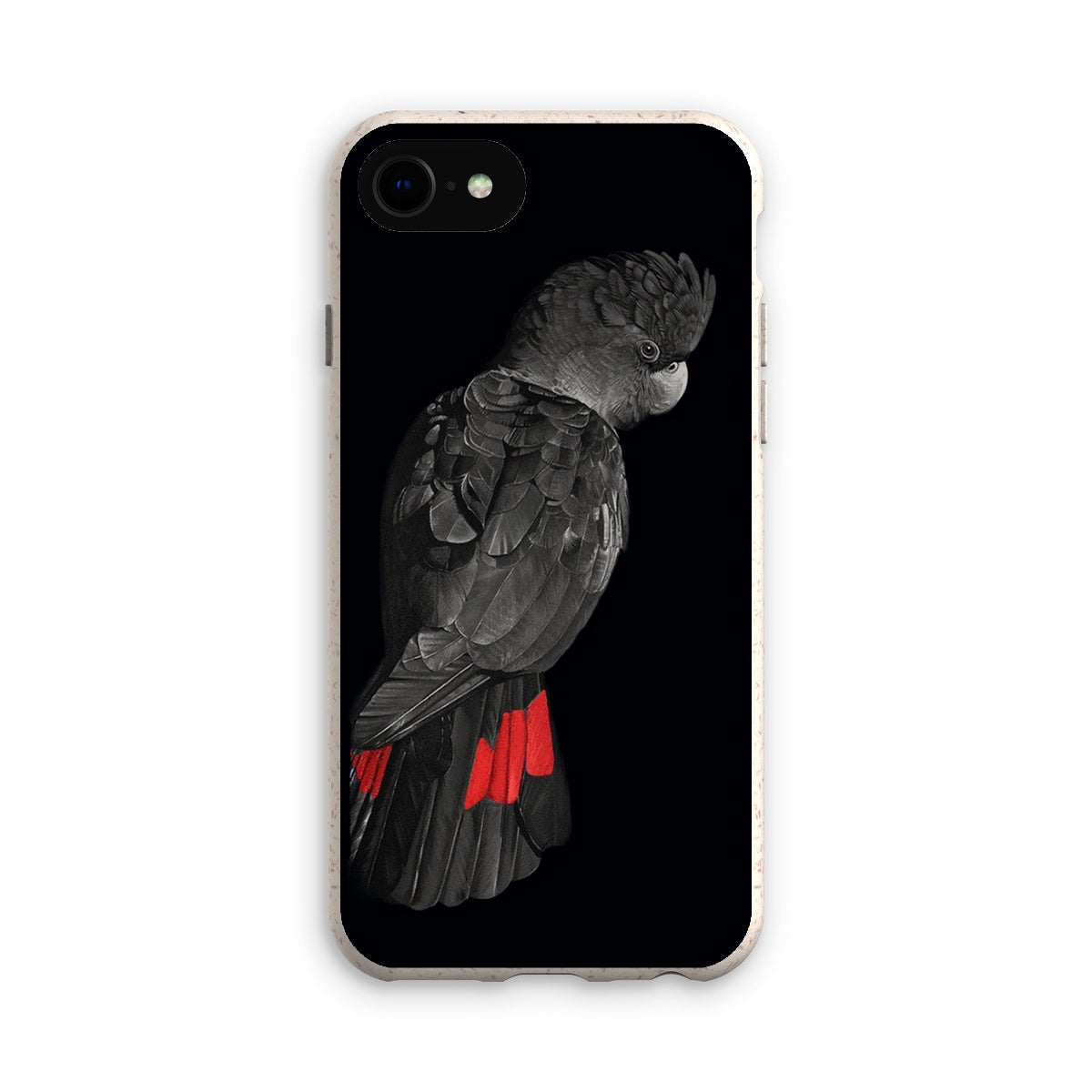 Red Tailed Black Cockatoo Eco Phone Case