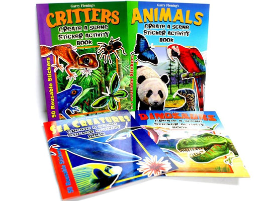 Sticker Activity Book Bundle