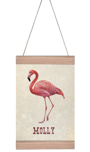 Open image in slideshow, Flamingo Wall Hanger
