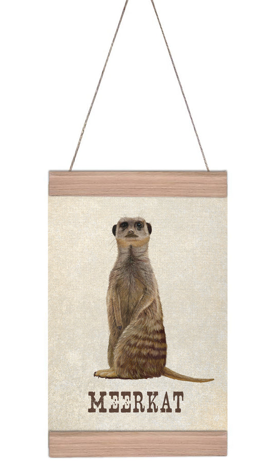 Meerkat Customisable Wall Hanger